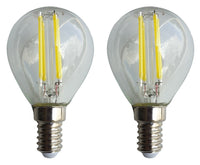 Comnox - E14 kogellamp G45 - Helder daglichtwit licht - Set van 2