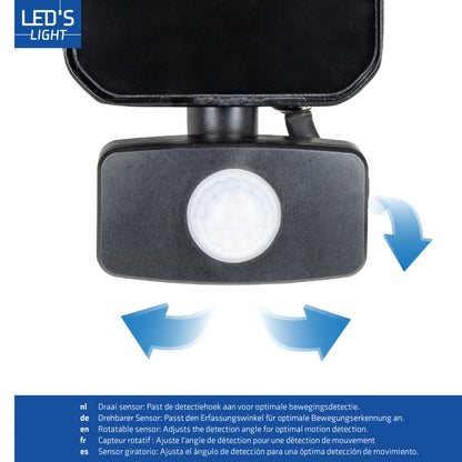 LED's Light Buitenlamp met bewegingssensor 1400 - binnen en buiten - 10W