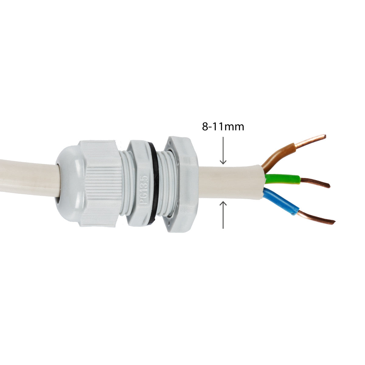 Comnox - LED TL dubbel armatuur 60 cm - Gemakkelijk te installeren - Duurzaam - 2160 lm - 9W - IP65 - Zwart
