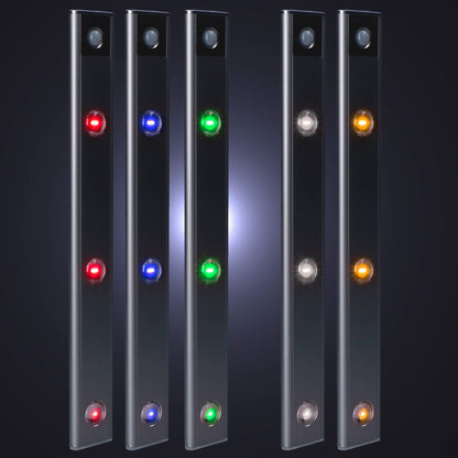 LED's Light EasyFix Kastverlichting onderbouwverlichting met Bewegingssensor - RGB functie - 3 lichtpunten - Draadloos en oplaadbaar - 35 cm