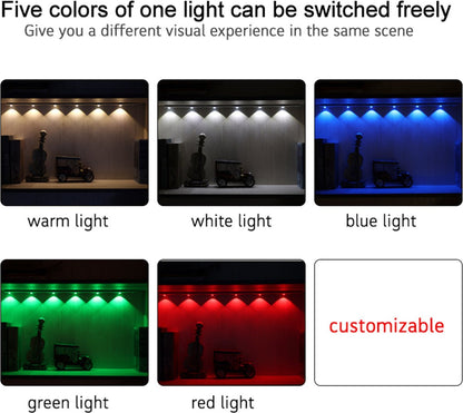 LED's Light EasyFix Kastverlichting onderbouwverlichting met Bewegingssensor - RGB functie - 3 lichtpunten - Draadloos en oplaadbaar - 35 cm