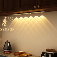 Comnox - LED's Light EasyFix Kastverlichting - Draadloos met RGB en Bewegingssensor - 68,5 cm