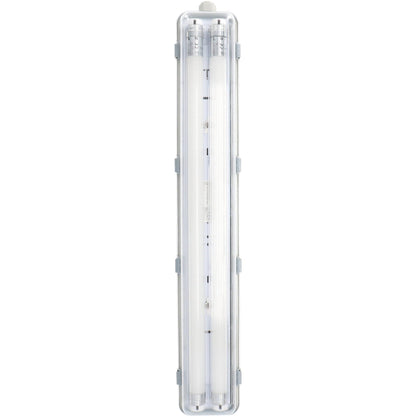 LED's Light Dubbele LED TL lamp 60 cm - compleet met LED buizen - Binnen en buiten - 2200 lm - 2x6W - 4000K