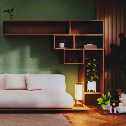 Een witte LED kaarslamp met E14 fitting, naast haar groene verpakking met 'warm white' en '470lm' aanduidingen, geschikt voor sfeerverlichting in woon- en decoratieve ruimtes.
