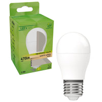 Comnox - Elite LED Kogellamp E27 Mat - Warm wit licht – Energiezuinig – 25 jaar levensduur – 2.9W – Warm wit – G45 – LED lamp