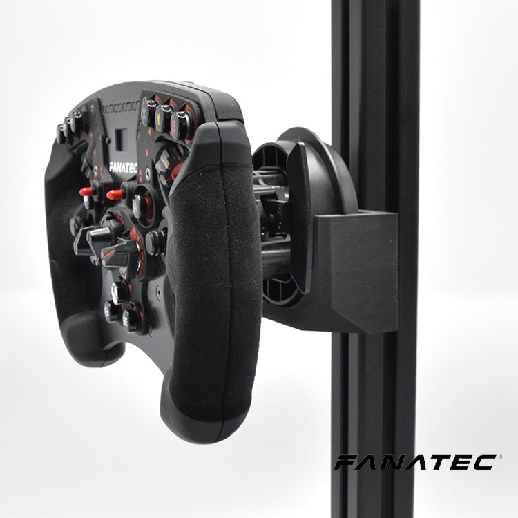 Fanatec QR2 Heavy Duty Stuurhouder voor Sim Rig | Quick Release Mount | Extrusieprofiel