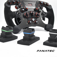 Fanatec QR2 Quick Release Striped Wheel Mount voor Sim Rig
