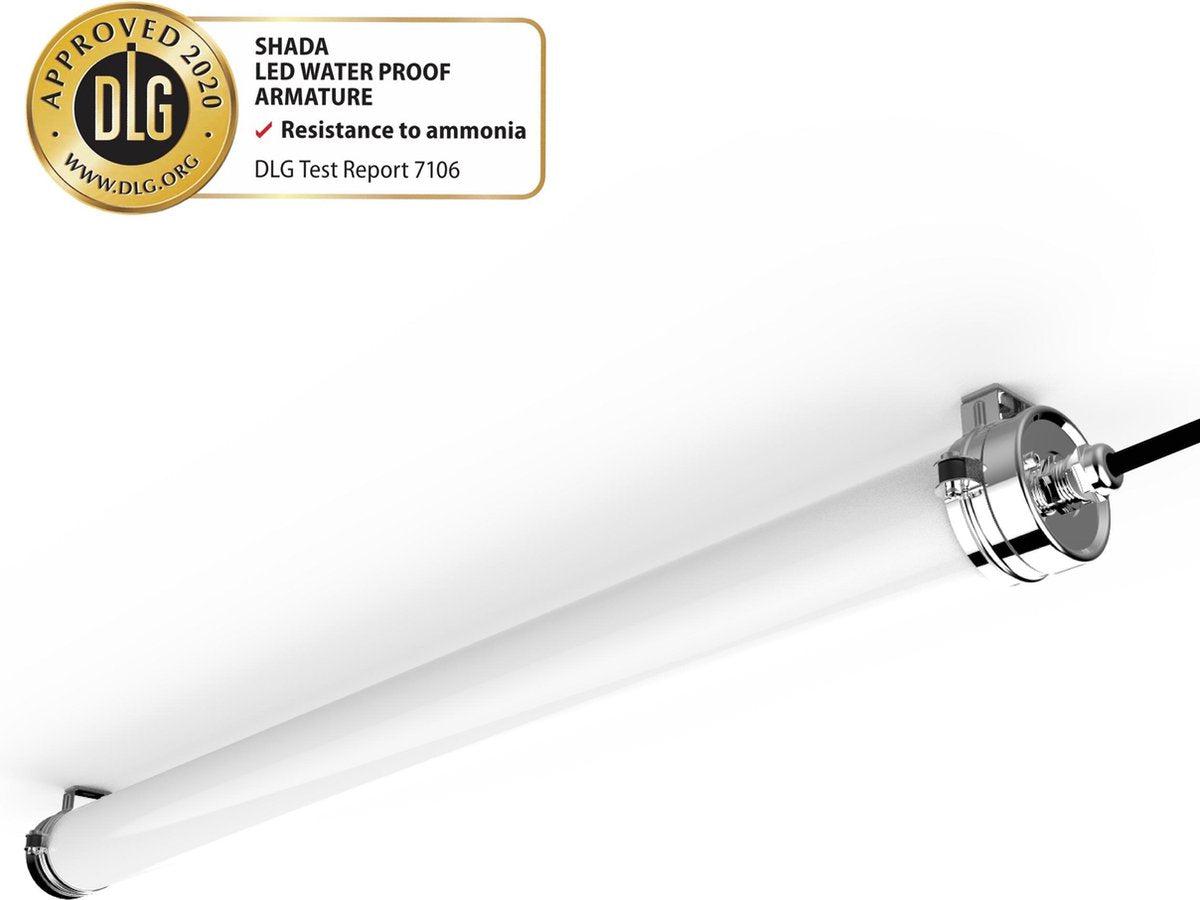 FarmPro LED TL armatuur 150 cm  - Agrarische LED TL verlichting  - Ammoniak- en waterbestendig  - IP69K