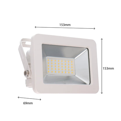 LED's Light Floodlight 3300 - Waterdicht IP65 - 30W - Wit