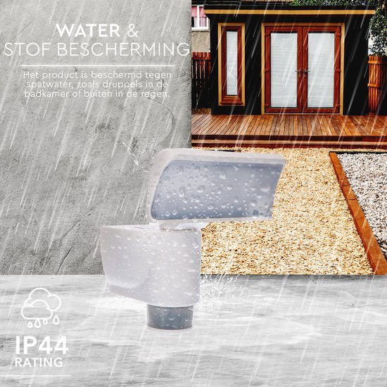 LED's Light LED Schijnwerper met Sensor - Automatische bewegingsvolging - Wit