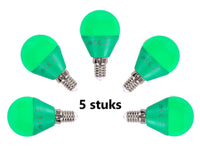 Comnox - G45 kogellamp - Groen licht accentverlichting - Set van 5 stuks