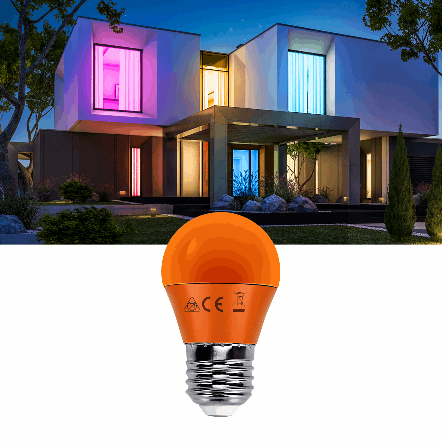 Buitenverlichting LED met bewegingssensor wit