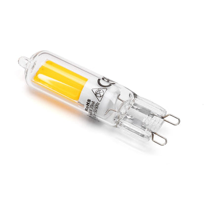 Comnox - G9 steeklampje - Energiezuinig licht voor elke armatuur - Warm wit 3000K - 2,2W - 250 lumen - LED - 5 stuks