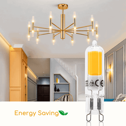 G9 steeklampje - 5 stuks - LED 2,2W - warmwit 3000K - vervangt 25W halogeen - 250 lumen