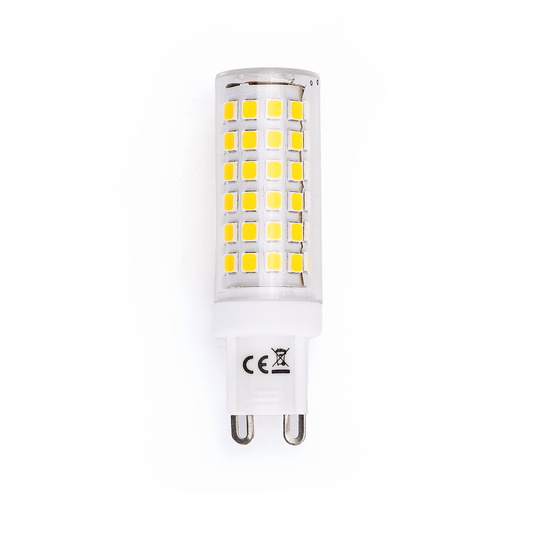 Comnox - G9 Steeklampje LED 6W – Warm wit 3000K – 230V – Lichtopbrengst 600 Lumen – Comfort & Duurzaamheid – Witte kleur