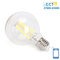 Comnox - Globe G80 WiFi LED lamp - Instelbare kleurtemperatuur - E27 6W