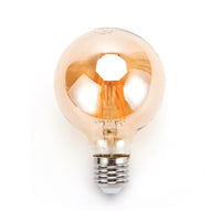 Comnox - Globe gloeilamp G80 - Warme retro sfeer - E27 Amber glas