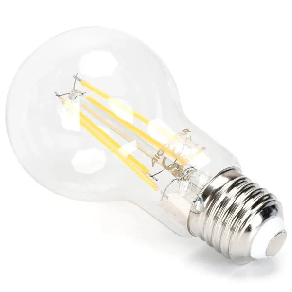 Comnox - LED Gloeilamp E27 - Warmwit Verlichting - Energiezuinig - 6W - 600lm - A60 - warm wit