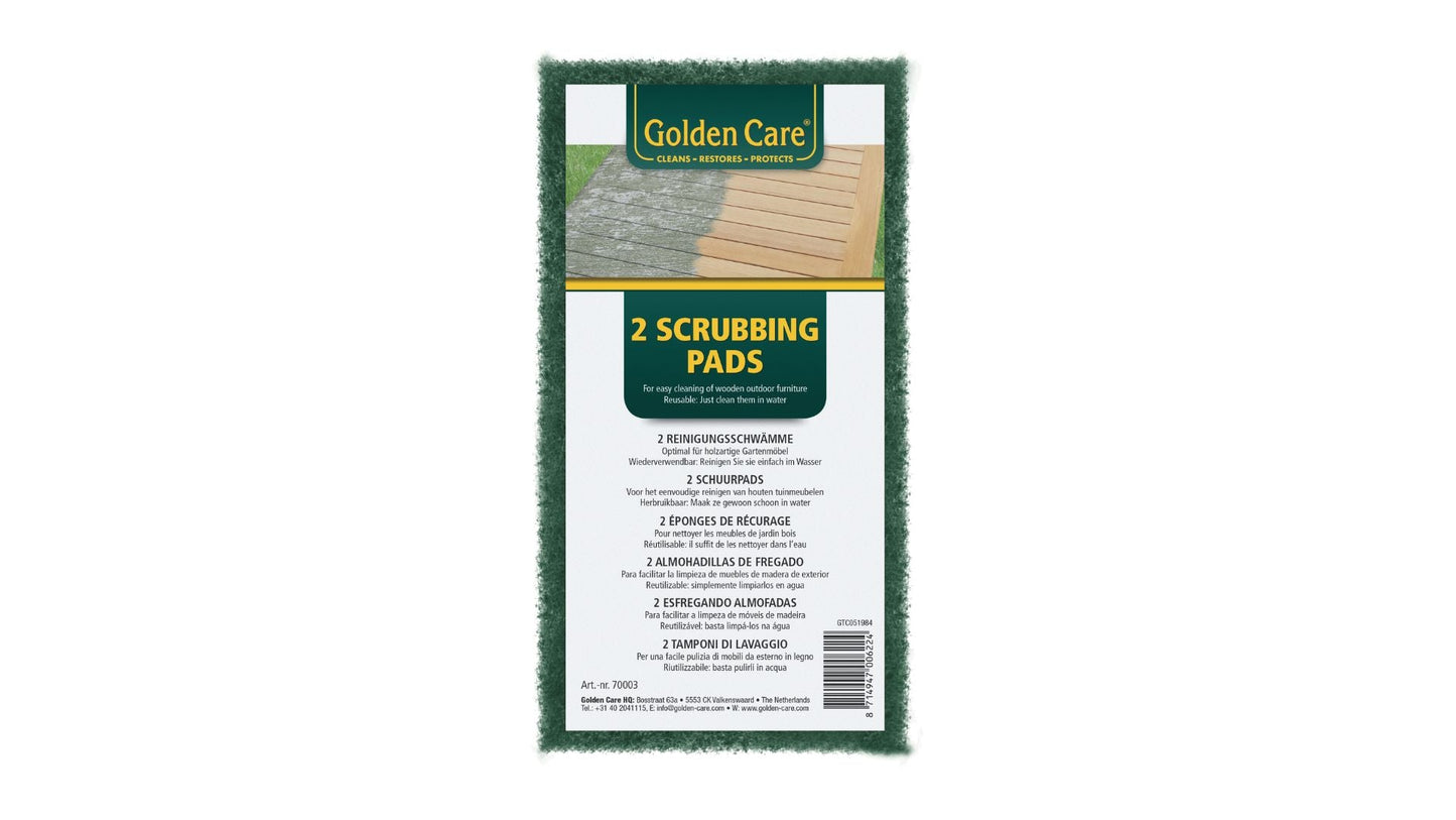 Golden Care scrubbing pads per 2