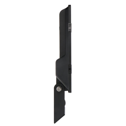 Zwarte 100W LED buitenverlichting met zichtbare kabel en montagebeugel, geschikt voor tuin- en terrasverlichting. Model LED’s light Pro met heldere LED-arrays voor krachtige, energiezuinige verlichting.