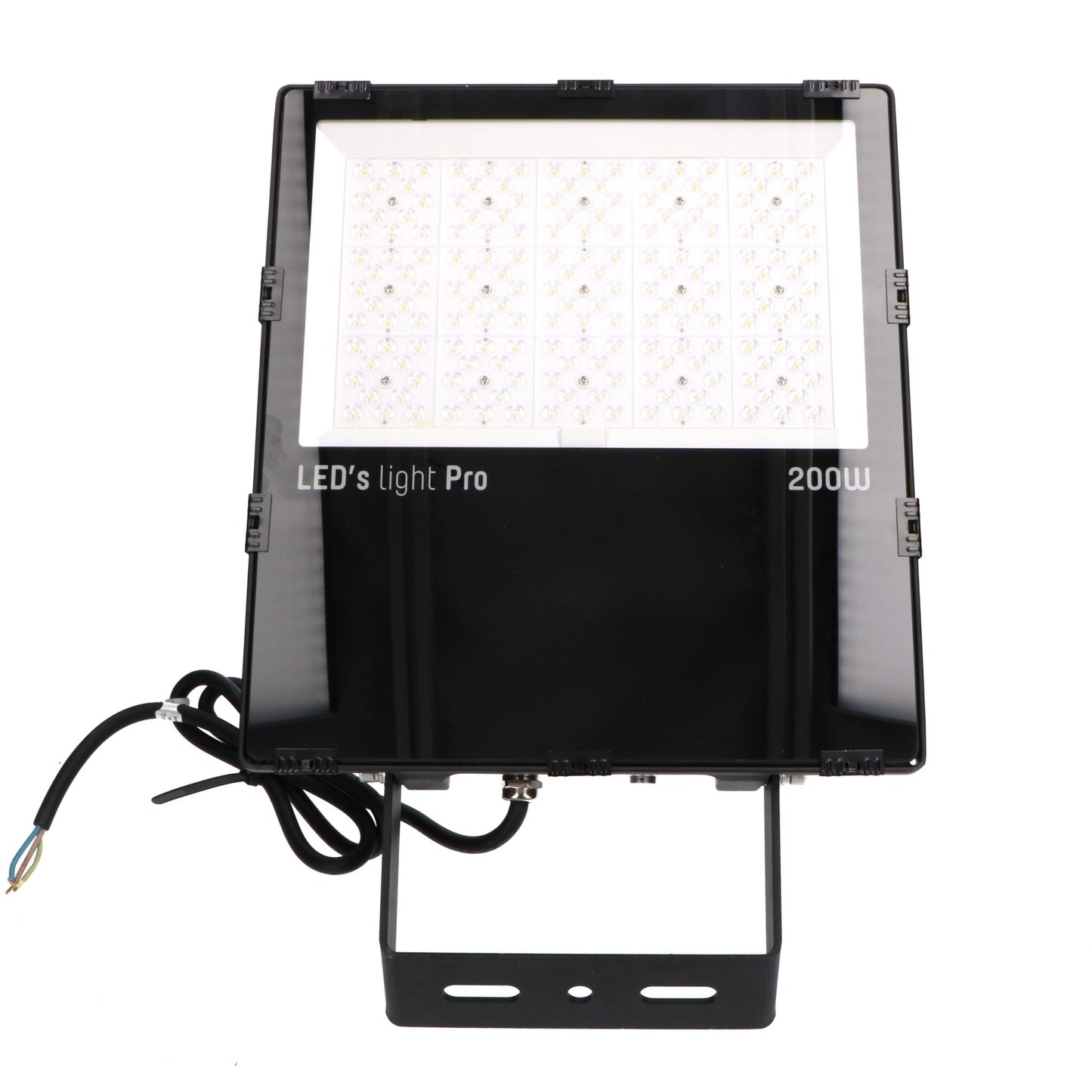 HeavyDuty LED Schijnwerper 200W - Waterdicht (IP66) & Corrosiebestendig (C4) - Zwart breedstraler