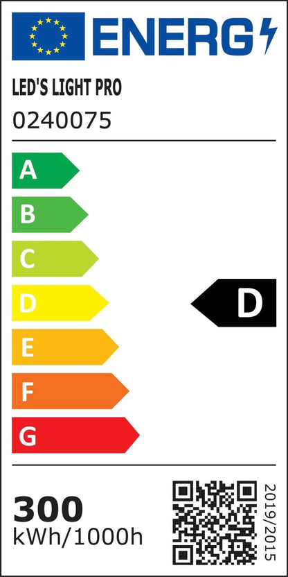 HeavyDuty LED Schijnwerper 300W - Waterdicht (IP66) & Corrosiebestendig (C4) - Zwart verstraler