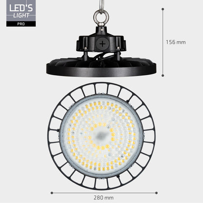 Moderne LED-lamp 340mm zilver kleur