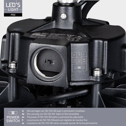 Moderne LED-stripverlichting met magneetbevestiging