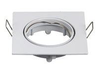 Comnox Inbouwframe 82mm x 82mm - Strakke Afwerking - Wit