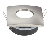 Comnox Inbouwframe 84mm x 84mm - Strakke afwerking in RVS - Vierkant