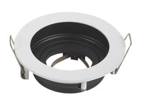 Comnox Inbouwframe Ø 100 mm - Strakke afwerking voor inbouwspots - Wit