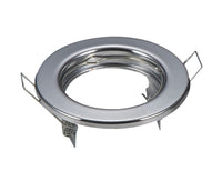 Comnox Inbouwframe voor inbouwspot - Voor een strakke installatie - Chroom 80 mm
