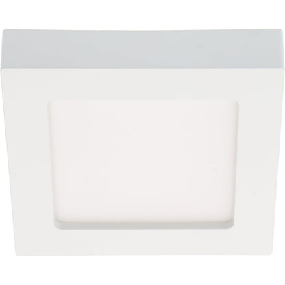 LED's Light LED Inbouwspot vierkant 15 cm - Dimbaar - Inbouw en opbouw - 1200 lm