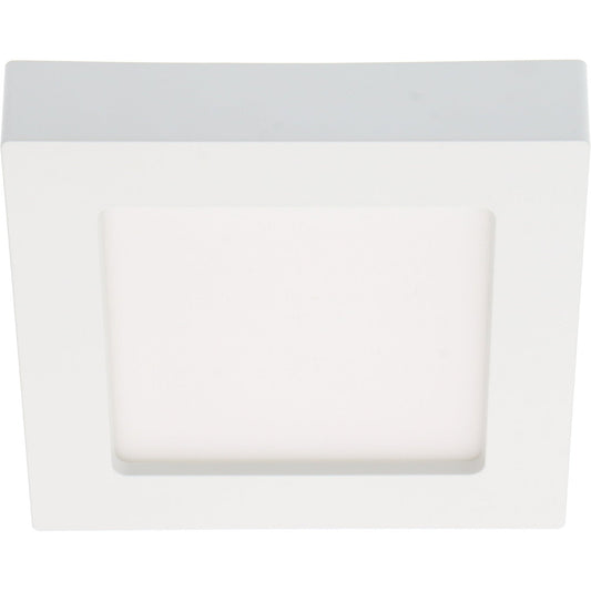 LED's Light LED Inbouwspot vierkant 15 cm - Dimbaar - Inbouw en opbouw - 1200 lm