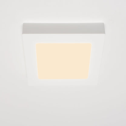 LED's Light LED Inbouwspot vierkant 15 cm - Dimbaar - Inbouw en opbouw - 1200 lm