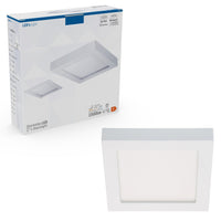 Comnox - LED Inbouw/Opbouw Plafondlamp - Aanpasbare lichtkleur - 15W Wit