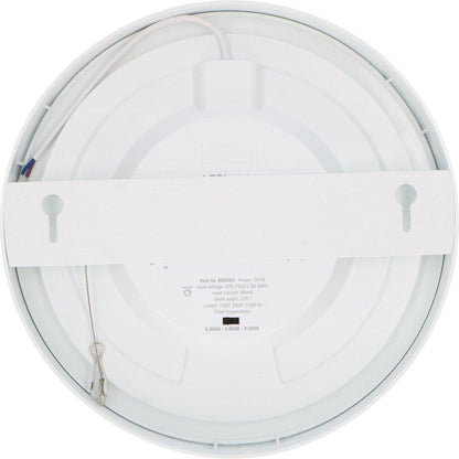 Inbouw/Opbouw LED Plafondlamp Downlight 18W – 1820 lm – Ø240 mm – White | 3000K / 4000K / 6000K