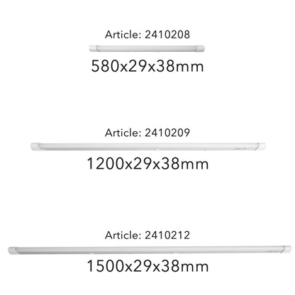 4 PACK - LED's Light LED TL T5 Balk compleet 150 cm - Geschikt voor binnen - 2500 lm