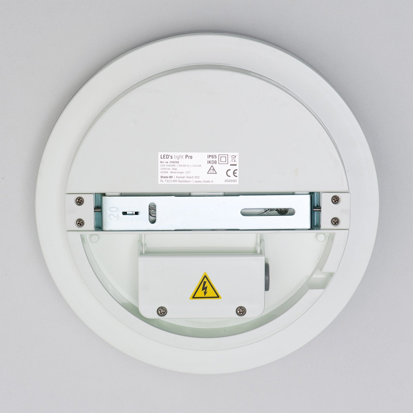 Industrial Waterdichte LED Plafondlamp ø 33 cm - Voor Binnen & Buiten - Koel wit