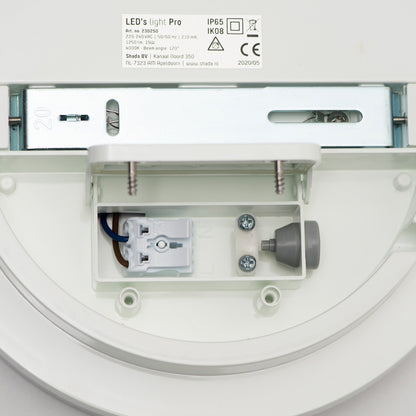 Industrial Waterdichte LED Plafondlamp ø 33 cm - Voor Binnen & Buiten - Koel wit