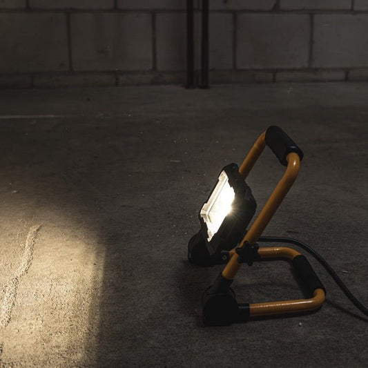 LED's Work Bouwlamp 3300 - Inklapbaar & Kantelbaar - 3 meter snoer - IP65 - 30W