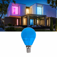 Comnox - Kogellamp E14 blauw - Sfeervol kleuraccent - 4W LED