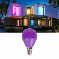 Comnox - Kogellamp E14 paars - Sfeervolle kleurverlichting - 4W LED