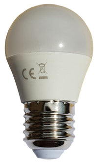Comnox - E27 Kogellamp LED Warmwit – Directe vervanging, energiezuinig – 6W – 480 lm – 3000K – Warm licht – 60cm
