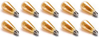 Comnox - Aigostar ST64 Kooldraadlamp - Warme Retro Sfeer - 10 stuks E27 Amber