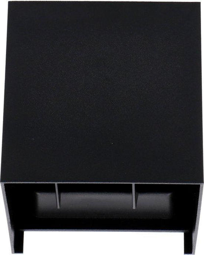 LED's Light Kubus LED Wandlamp buiten - 2 lichts - Dimbaar en instelbare lichtkleur - IP65 Waterdicht - Zwart