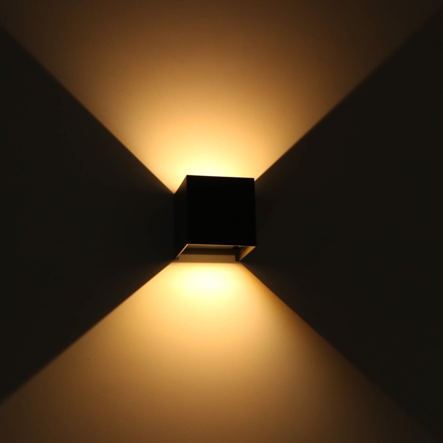 LED's Light Kubus LED Wandlamp voor buiten - Omhoog&Omlaag licht - IP65 - Antraciet