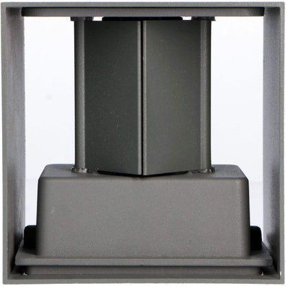 LED's Light Kubus LED Wandlamp voor buiten - Omhoog&Omlaag licht - IP65 - Antraciet
