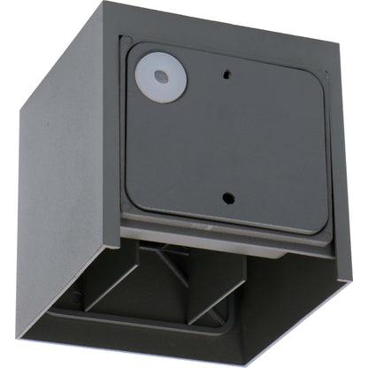 LED's Light Kubus LED Wandlamp voor buiten - Omhoog&Omlaag licht - IP65 - Antraciet