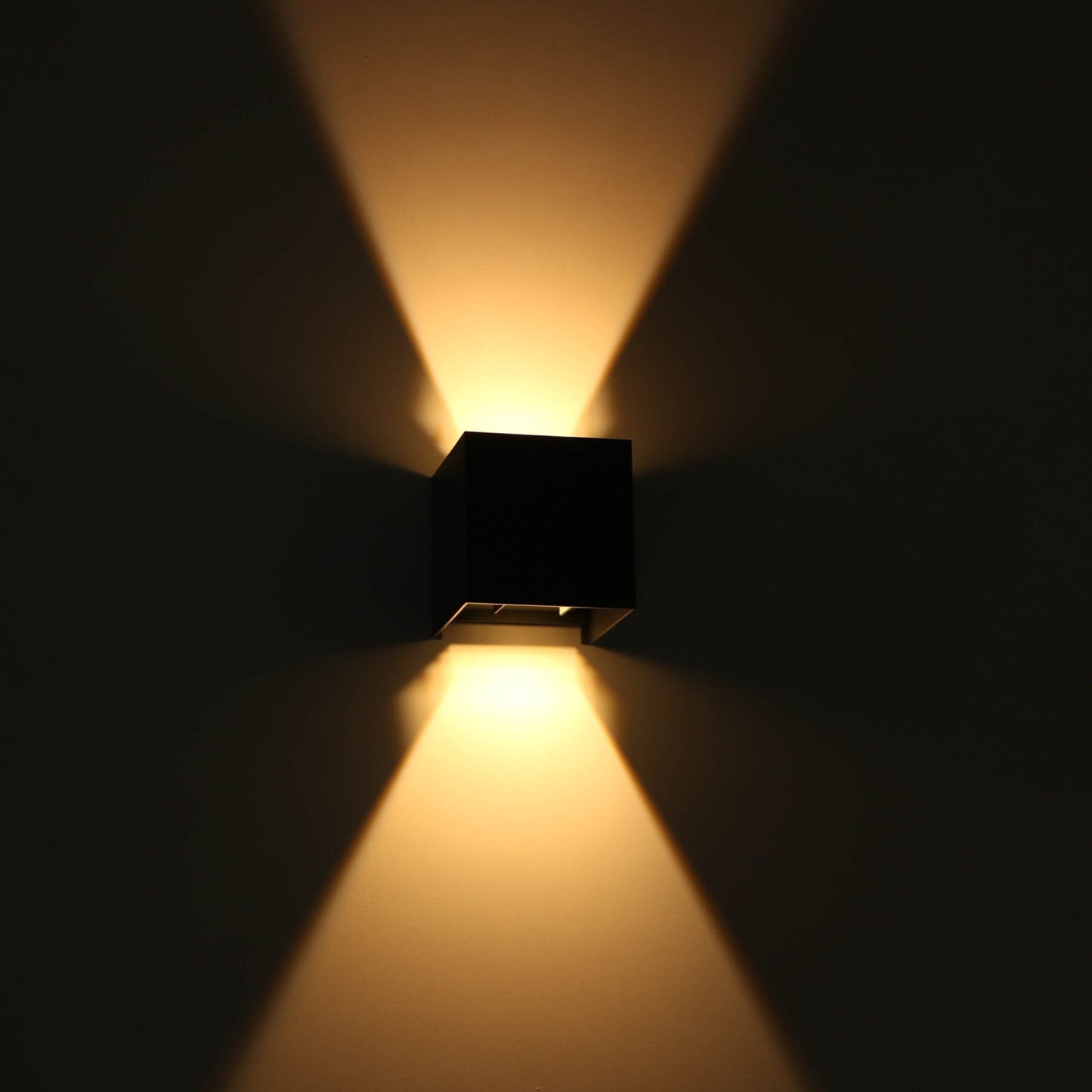 LED's Light Kubus LED Wandlamp voor buiten - Omhoog&Omlaag licht - IP65 - Antraciet